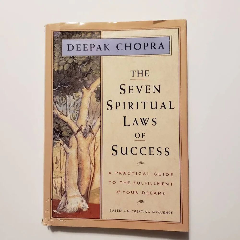 New World Library Hardcover "The Seven Spiritual Laws of Success" Book